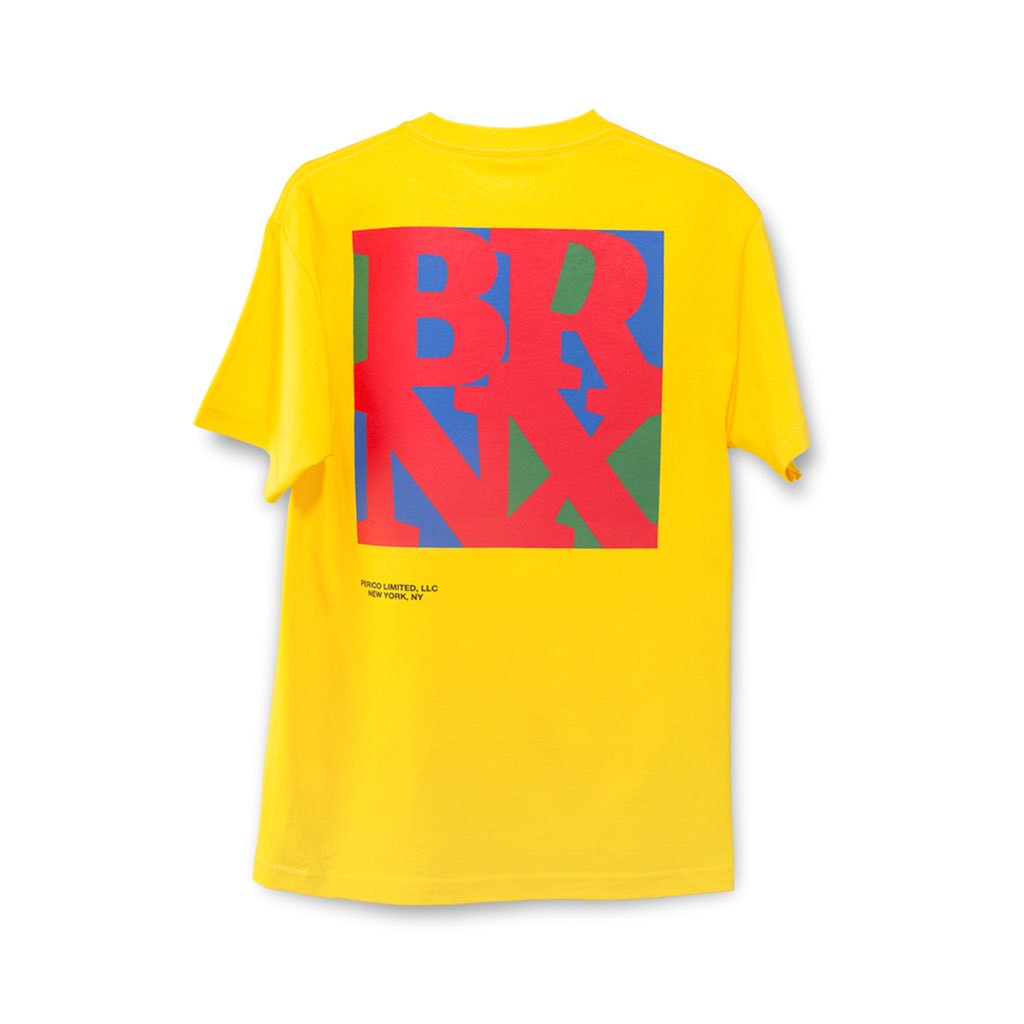 PericoLimited's tweet photo. For the borough... 

Our SS18 “DRTYBRNX” Tees 
are now available only on https://t.co/FsoO7208sR 

#PLTD #TheSouthBronx #Streetwear https://t.co/2lCaNwGno9