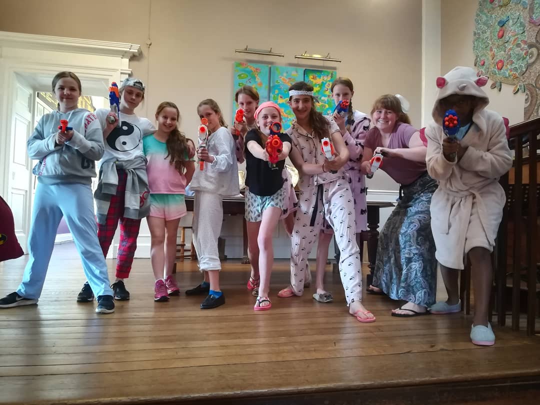BoardingTMS's tweet photo. Nerf gun night 😎😀 the best way to finish a busy week #iloveboarding #happydays #boardingrocks #prepschool @BoardingTMS @TockingtonManor https://t.co/tyQnDnVkle