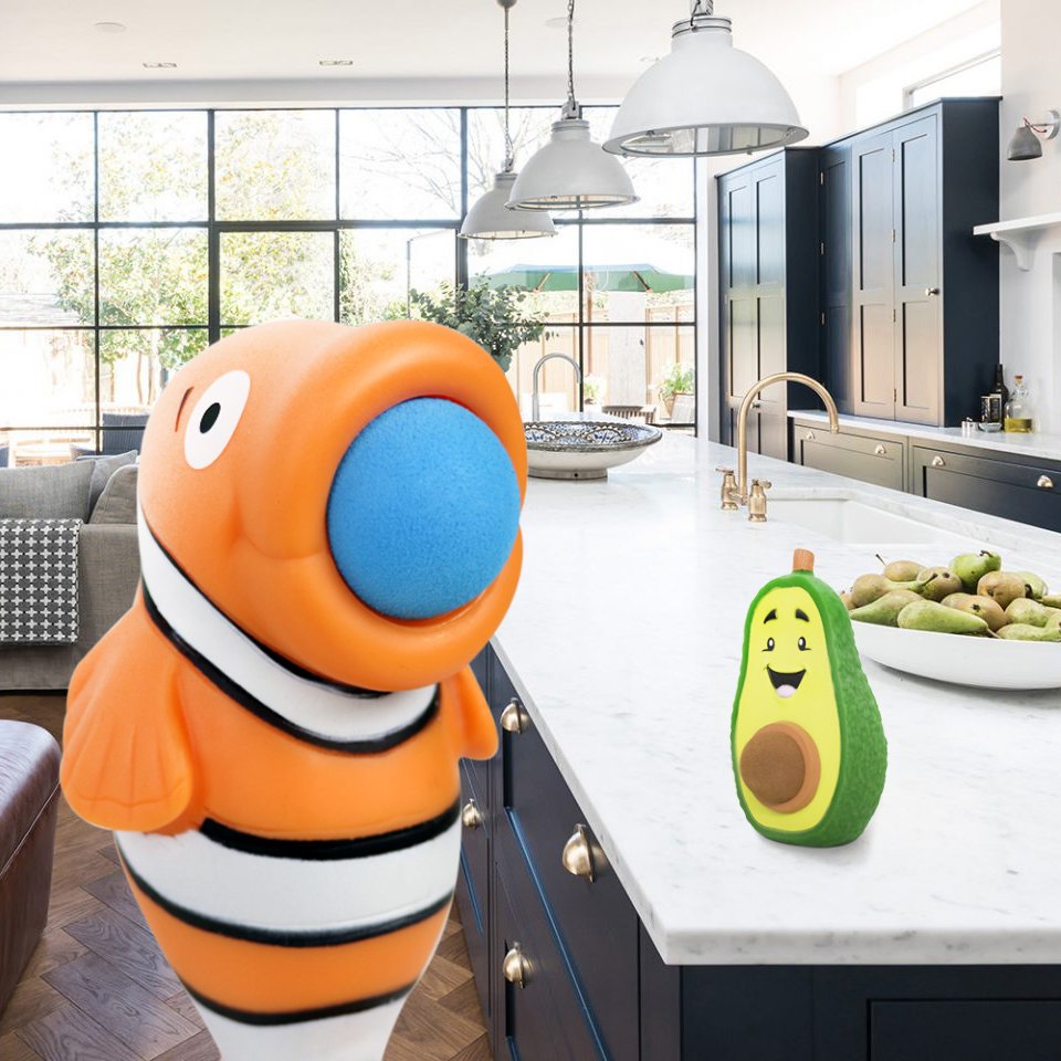 HogWildToysLLC's tweet photo. What's a fish's favorite food? AvoCODo. #Puns #Gonehogwild https://t.co/aYUCzF2QxF