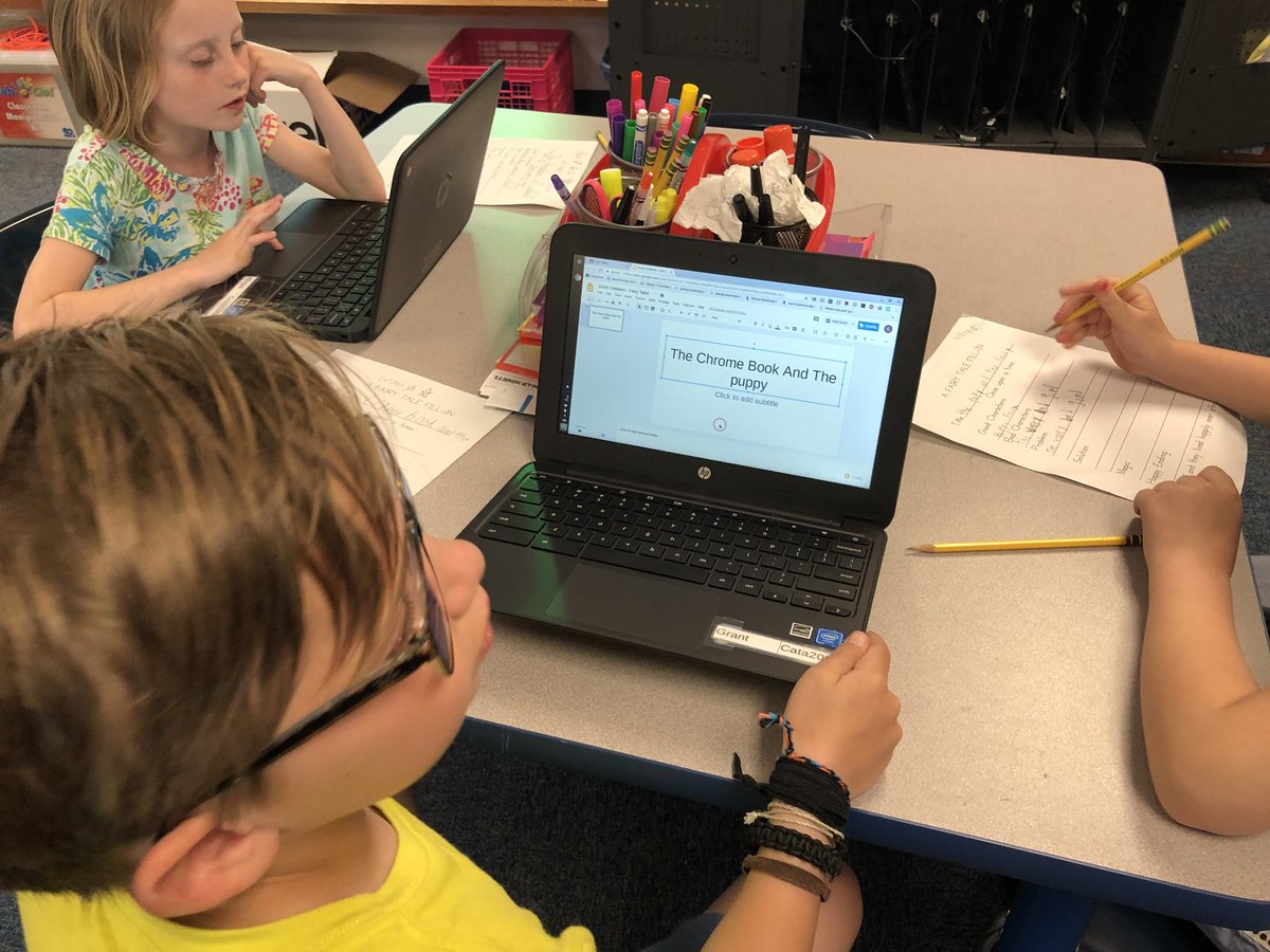 cantorclassroom's tweet image. We are writing our own versions of fairy tales!!