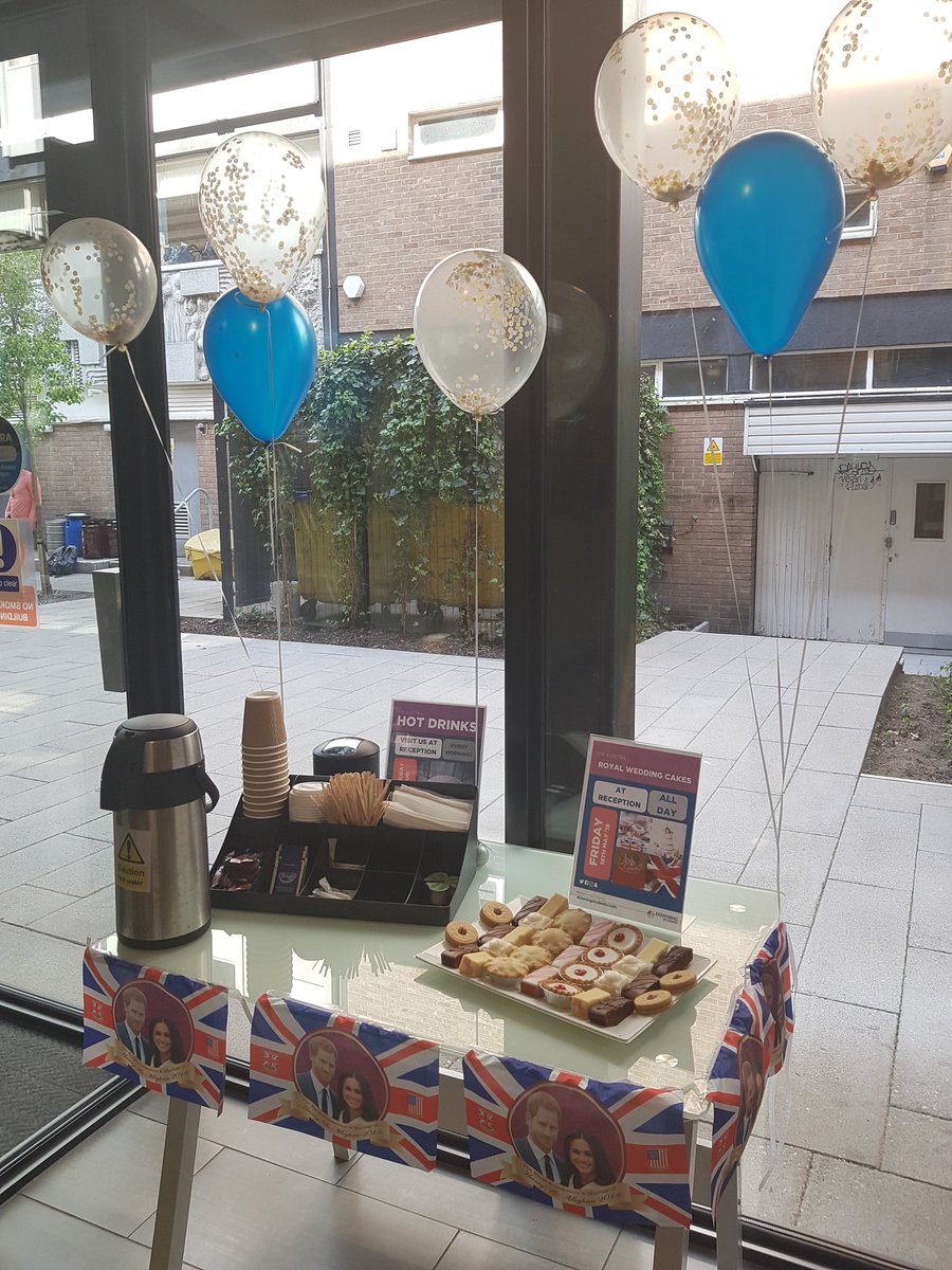 DowningLpool's tweet photo. Calling all residents! Join us today at The Arch and The Electra for our pre-Royal Wedding celebrations!

#theroyalwedding #royalwedding https://t.co/Q6QAbGayAz
