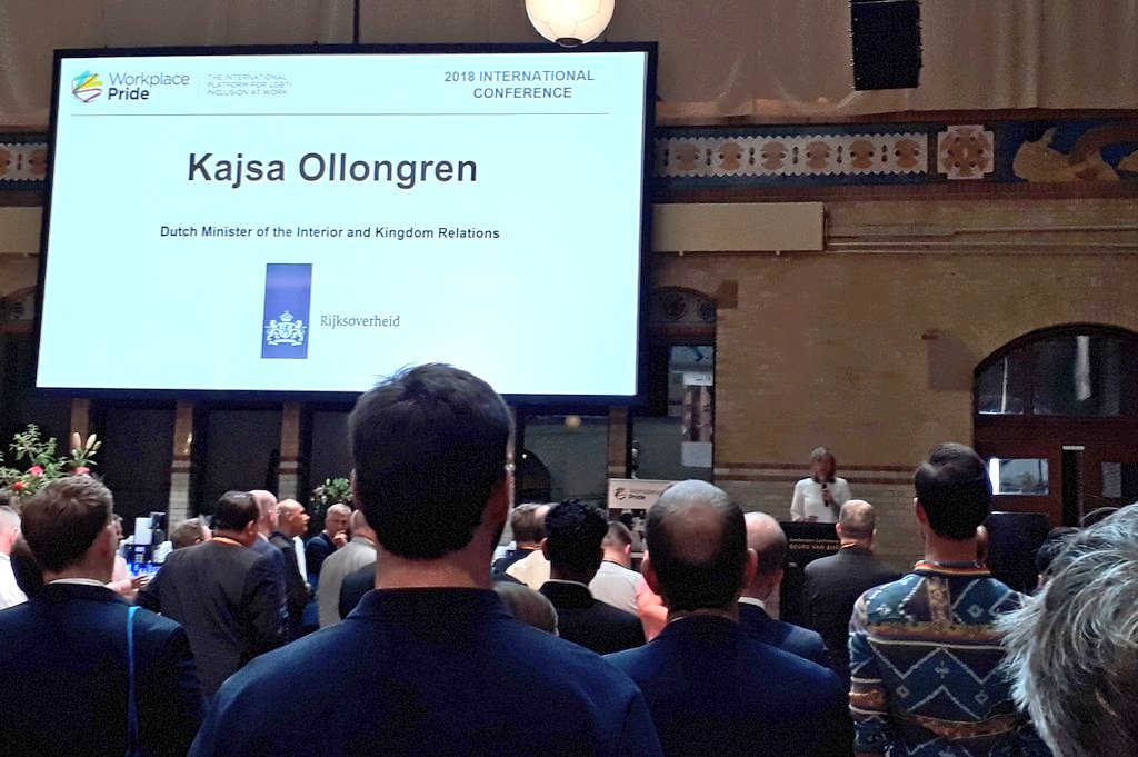 VoIPTelefonieNL's tweet photo. RT @LGBTIintergroup: Great to hear about plans in the #Netherlands to include explicit protection of #LGBTI people in the #Dutch constitution! @KajsaOllongren #Netherlands @WorkplacePride #WPCON2018 https://t.co/VLmZKLjEWo