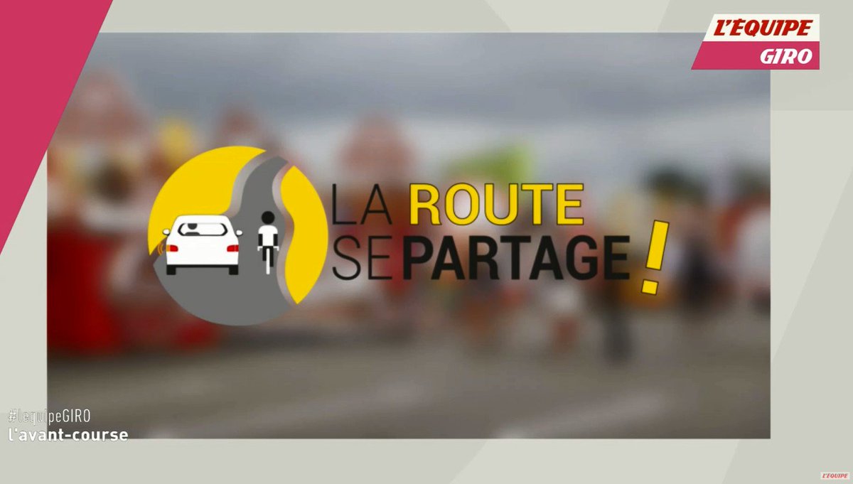 routesepartage's tweet photo. On parle sur @lachainelequipe #avantlegiro avec #benoitcosset @lequipeduwe #EDWE de la sécurité des #cyclists lors de la 12èm" étape du @Giroditalia2018 @routesepartage @PatrickChasse @ClaireBricogne https://t.co/a6RxCkDr93