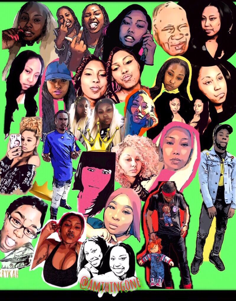 angiedoeeeeee's tweet photo. This is one of my many talents and hobbies, I love being creative💜🎨 Thanksss to all my people for letting me practice on yall 😭💯 Y’all hmu for pricing‼️I also make flyers and covers👌🏽 #cartoonplug #imakecartoons https://t.co/WlYxBdc3Es