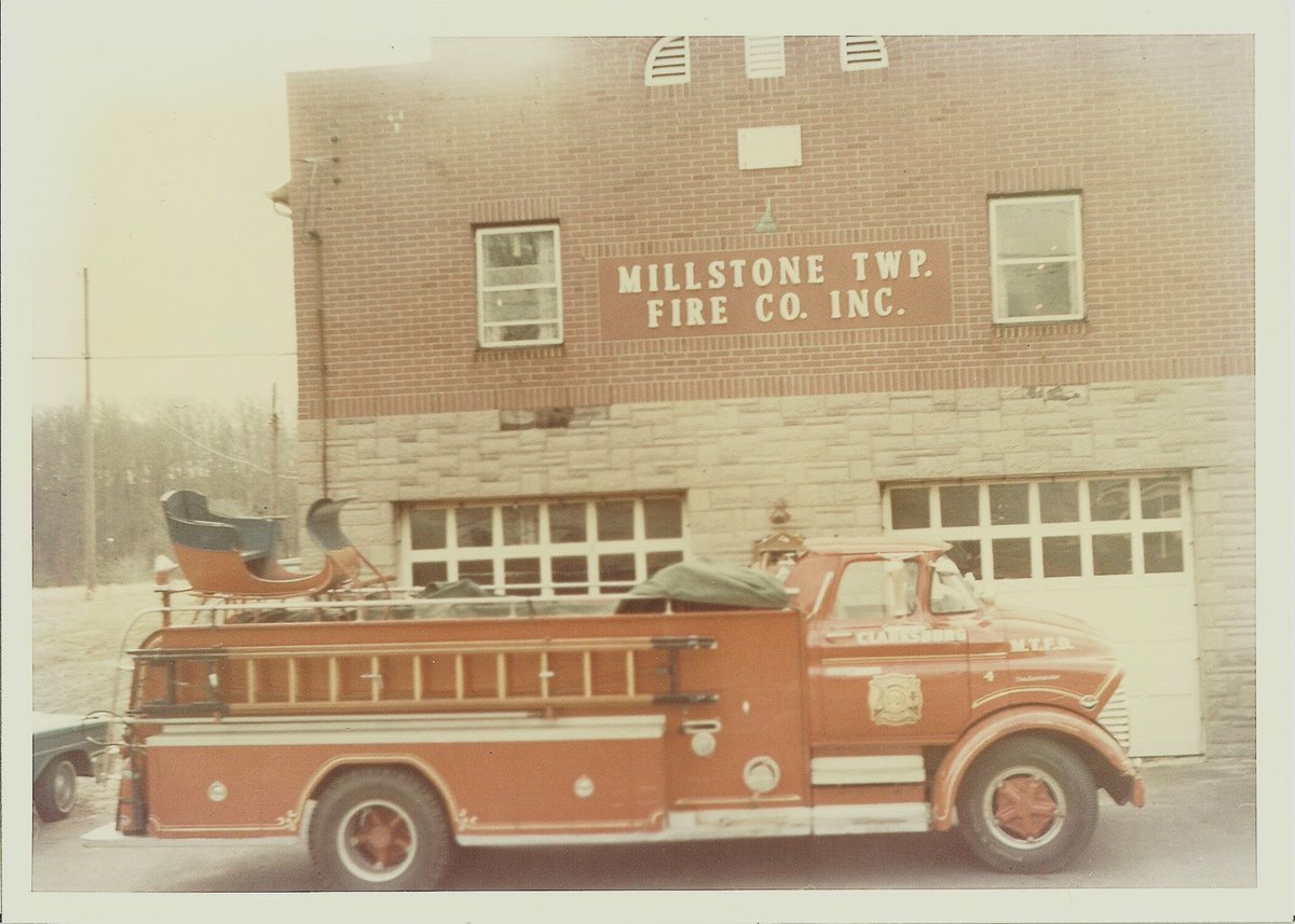 This week for "Fire Truck Friday" we present our 1960 GMC / Great Eastern which had a 750 GPM Hale, and a 850 Gallon tank, it served Millstone till it was replaced in 1978.