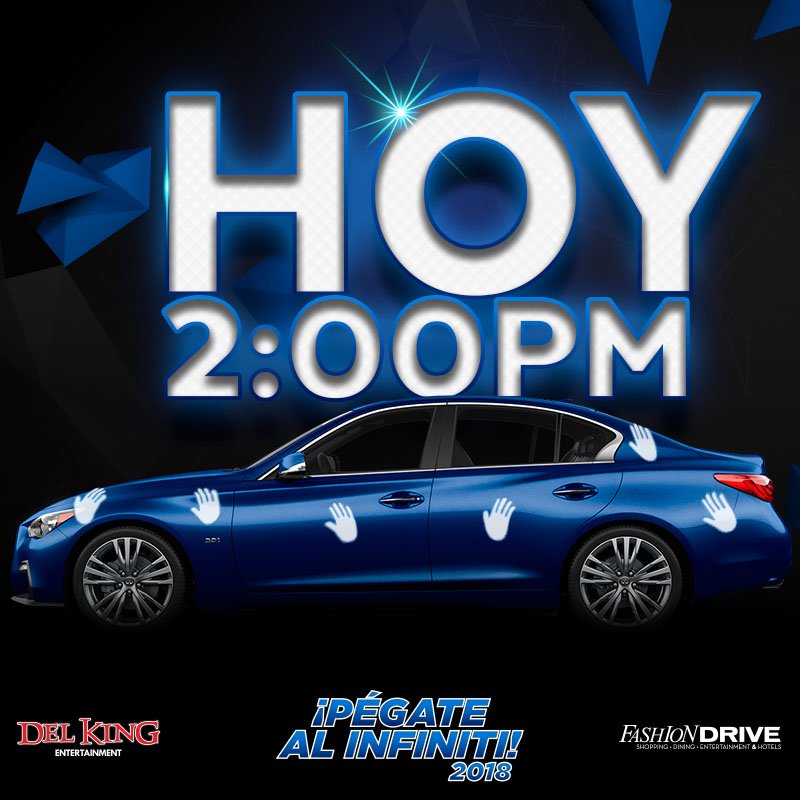 Del King Entertainment
Hoy a las 11:00am
¡Que comiencen los juegos!
🚗⚡️🚗⚡️🚗⚡️🚗⚡️🚗
#PégateAlInfiniti #FashionDrive #Infiniti