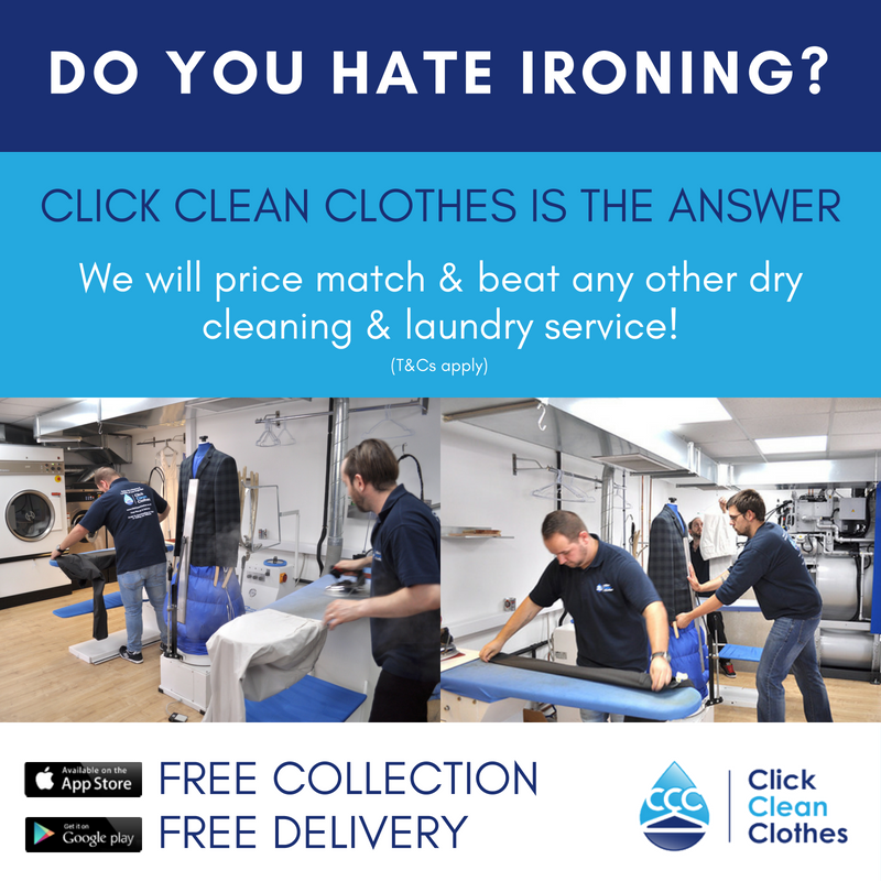 ClickCleanC's tweet image. Click Clean Clothes are unlike any other Online Dry Cleaning service, we don’t use 3rd party contractors, we do the work ourselves! #Brighton #BrightonandHove #Sussex #DryCleaners