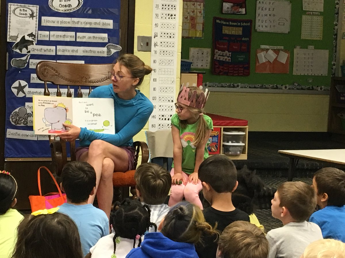 ESKindergarten's tweet photo. We loved our life lessons during our mystery reader’s stories. #elsierra58 #dg58learns https://t.co/2M07mhBimk
