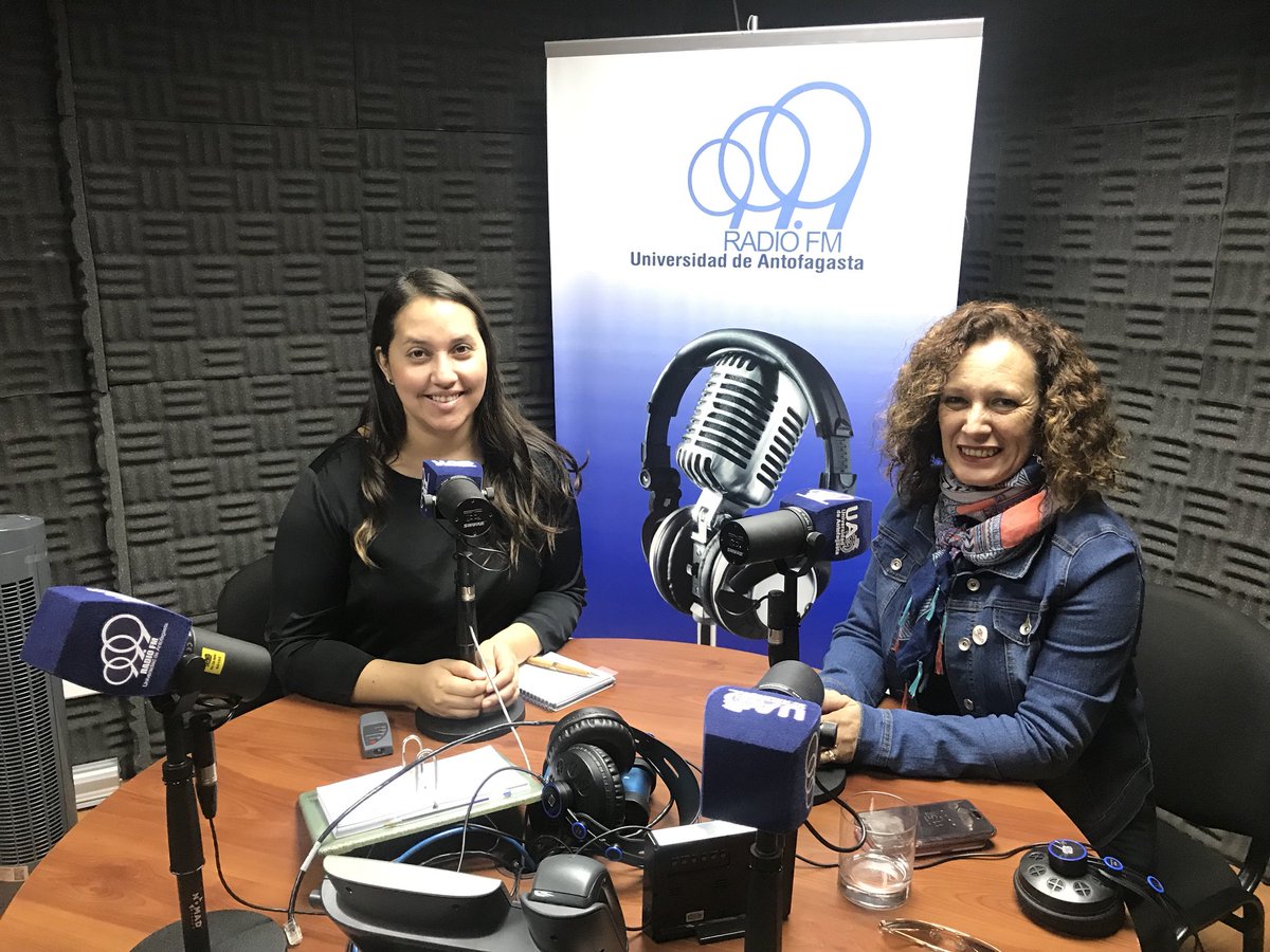 CEDEUA's tweet photo. Hoy estamos con Maria Alejandra Cifuentes, líder del “Programa Somos” de Fundación Minera Escondida 😀🎉
Entérate de todos los detalles de esta tercera versión de la iniciativa sintonizando la 99.9 📡 https://t.co/f3ikx5Jrfn