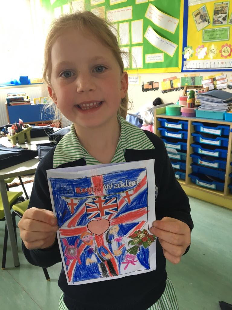 WestonbirtKS1's tweet photo. There have been lots of exciting things happening for the KS1 classes today in preparation of tomorrow’s special day! #RoyalWedding2018 https://t.co/wkRaYW1xDb