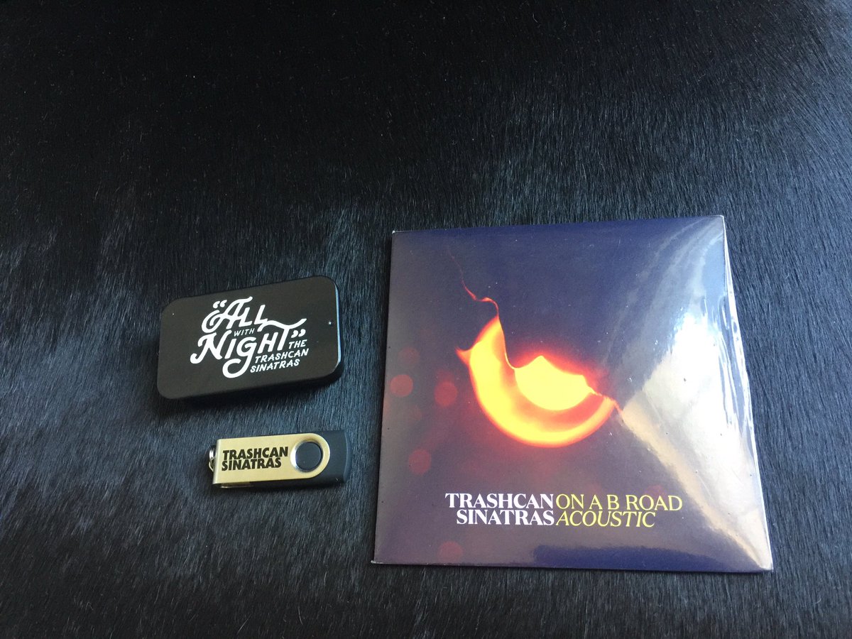 LeahTrinidad1's tweet photo. 1st of 3 @TheTrashcans shows this year - got some fine merch and some finer memories #trashcansinatras #cake #iveseeneverything #thetrashcansinatras #clubcongress #tucson https://t.co/BG9m6M55Xu