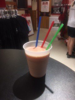 BHSDogPound's tweet photo. Come to the school store during S3 for a cool and refreshing summer strawberry banana smoothie! Just $2.00! https://t.co/mcFMXAh6cs