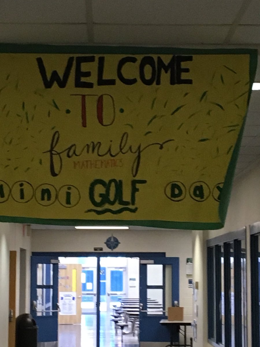 WISRocks's tweet photo. Mini golf! What a huge success! Thank you to Ms. Heilman and Mrs. Franz for organizing such a fun event! #RocksAchieve https://t.co/y9H7xRKAJN