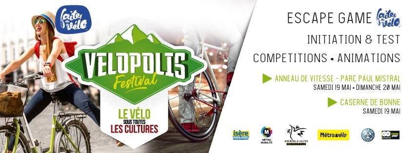 #VeloPolis #Grenoble c'est ce WE à la caserne de Bonne ! Le programme est en ligne buff.ly/2rTb1Hj