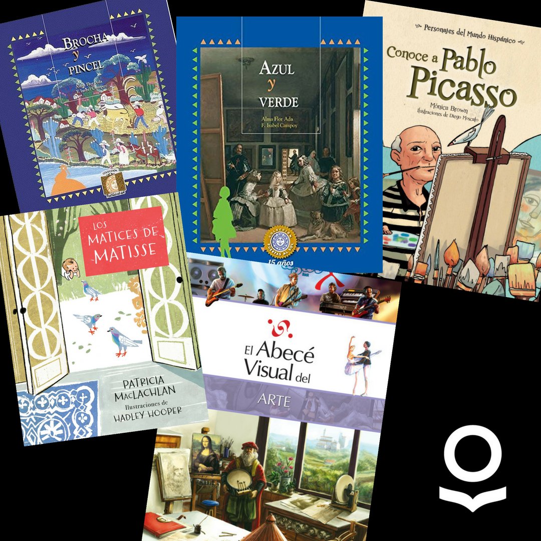 loqueleousa's tweet photo. Cinco libros para integrar el arte en el salón de clases: https://t.co/S4sdWoF4AM https://t.co/5SWRJhHjVC