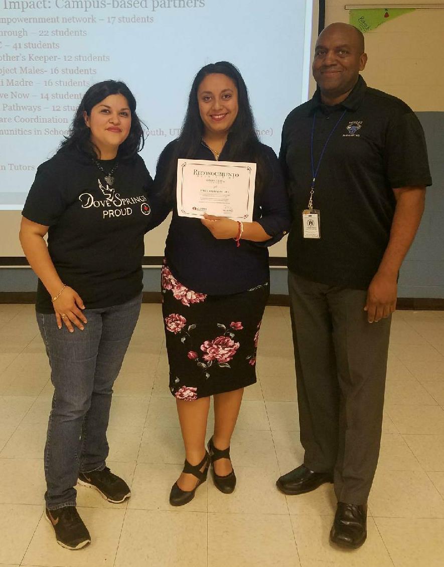 JVictoriaAISD's tweet photo. @MendezMiddleSch Celebrating &amp; recognizing our @AustinISD @AustinPartners Community Partners, Parent Ambassador, Mentor, Volunteer of the year &amp; our vital partners that support our Mavericks! Thank you to our 75+ organizations/Individuals you are the heart of @MendezMiddleSch! https://t.co/WjKZd1ZyI4