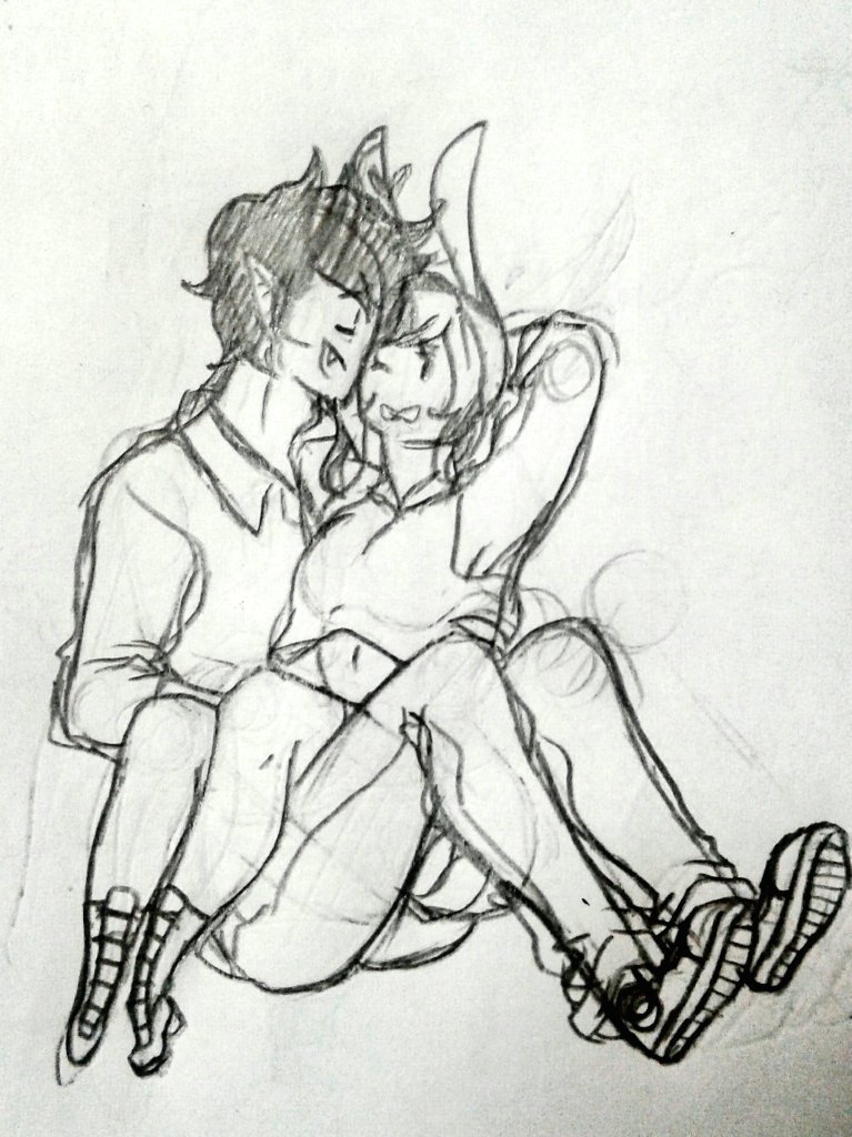 __qnty__'s tweet photo. Favorite OTP 💕💕
#AdventureTimefanart #fanart #fiolee #vampirebf https://t.co/o6BA8gR9S4