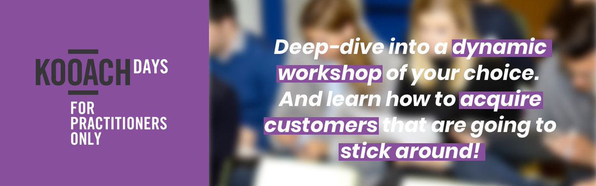 Interested in hands-on tactics on customer acquisition and retention? join us June 5th in Antwerp! buff.ly/2G6WHot with <a href="/VasilAzarov/">Vasil Azarov</a> @thomarow &amp; <a href="/davidlykhim/">David Ly Khim</a>