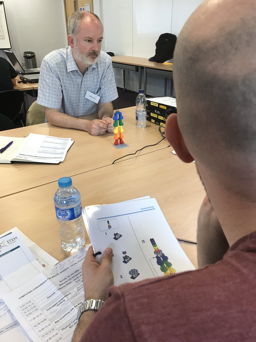 TomRadge's tweet photo. Loved presenting LEGO today at @STEMLearningUK. Great to see @catherinelliott and @Rooie_Smithy #sendcomputing https://t.co/S2Dp9xycXP