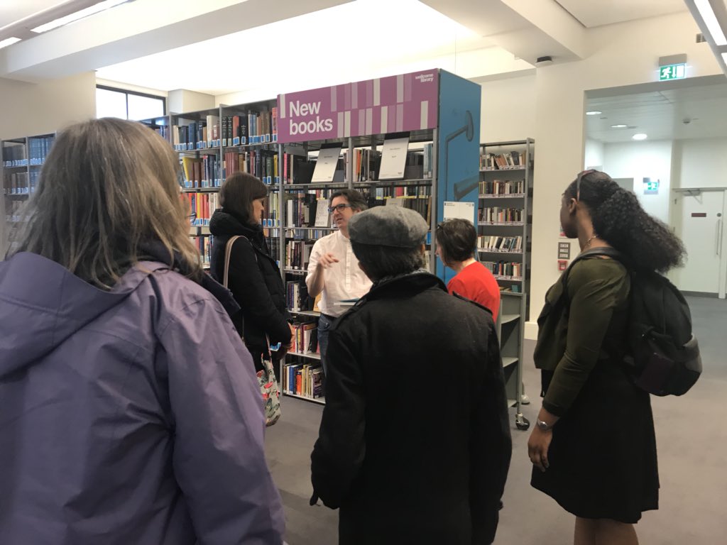 cnwl_arts's tweet photo. With thanks to Danni @WellcomeLibrary and @ExploreWellcome we are learning how to research people’s interests within art for the #FridayStudios next exhibition! @CNWLlibraries @CNWLPeople @CNWLNHS https://t.co/QnaeyPmVzX