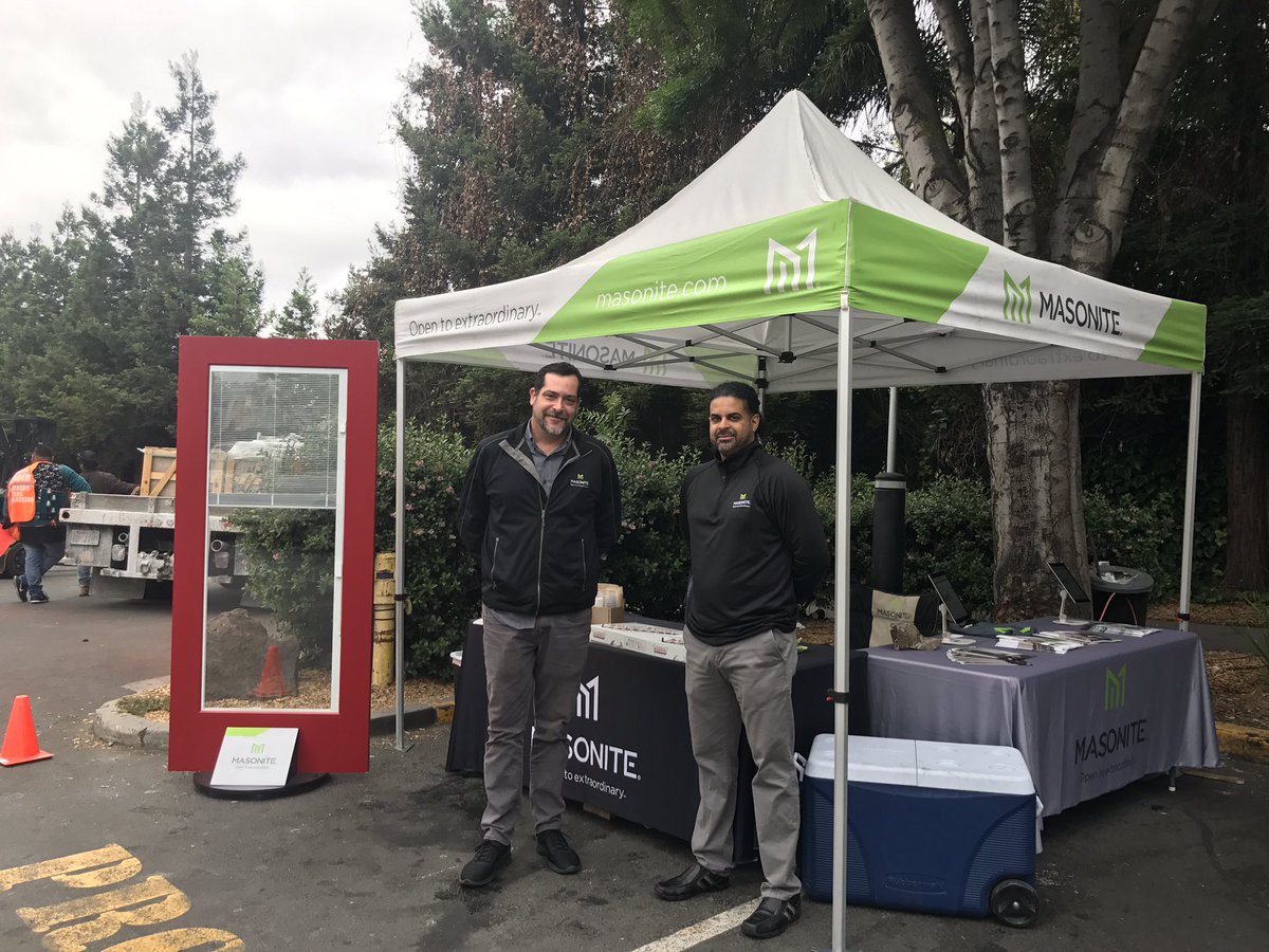 MassielMasonite's tweet photo. Join us at 642 Campbell today for our spectacular Masonite trend live event. Come see what the excitement is all about. @KyleKylebarth #partneringtowin!! https://t.co/cbidXPAgcW