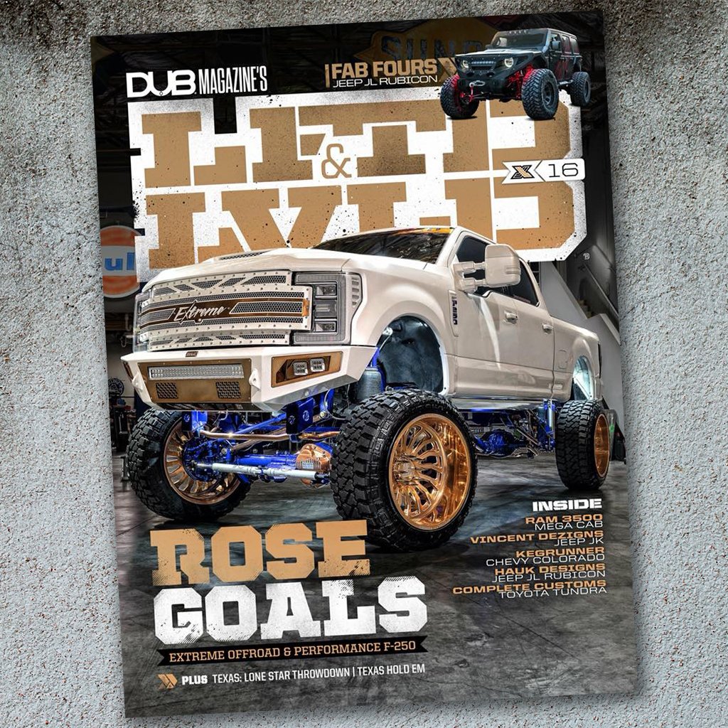 MetraElectronic's tweet photo. Project #RoseGoals by @extremekaty on the cover of @LFTDXLVLD by @dubmagazine featuring our #HeiseLED lights, #TSPEC wiring, Axxess AX-DSP, Shuriken batteries, iBeam cameras &amp; more! Awesome #SEMA2017 build - congrats to the EOR team! #metraelectronics
📷 Mountain Motion Media https://t.co/TLY8Ufl6kK