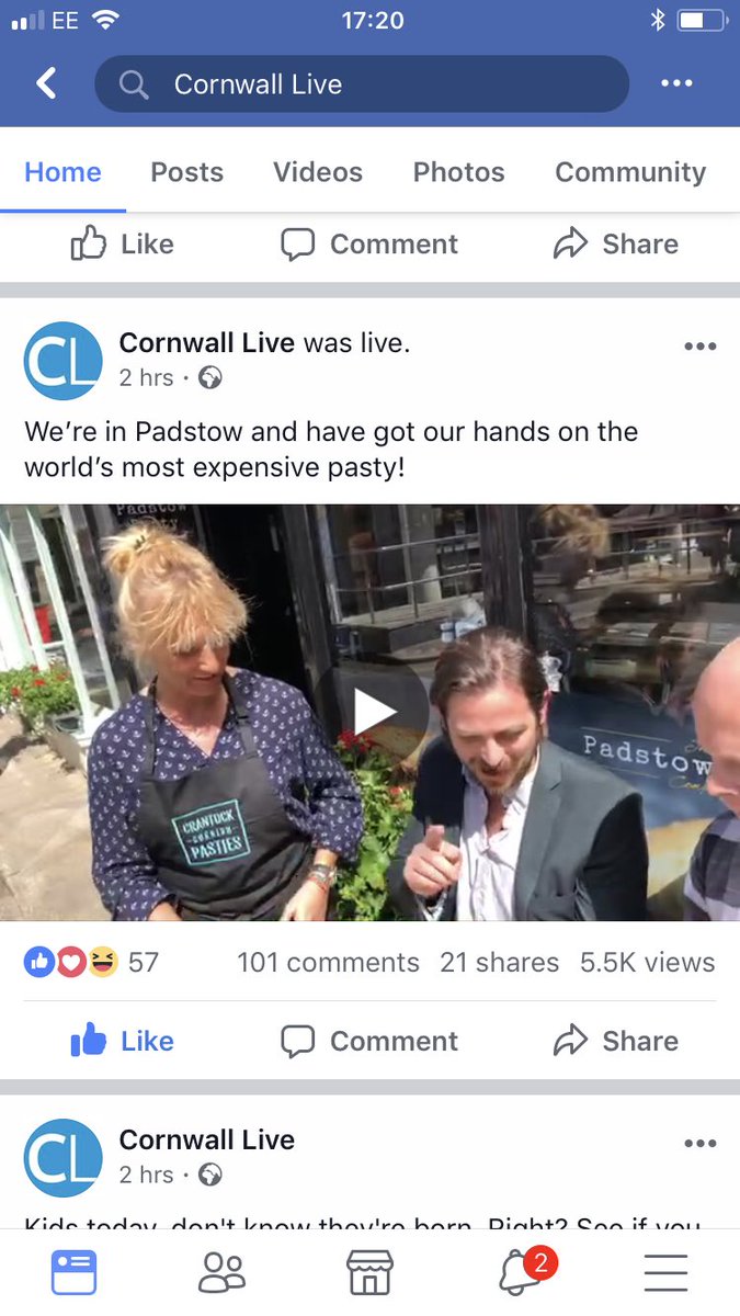 facebook.com/cornwalllivene… WORLD’S MOST EXPENSIVE PASTY?! <a href="/CrantockPasties/">Crantock Pasties</a> <a href="/PoshPastyCo/">Posh Pasty Co</a> <a href="/LeeTrewhela/">Lee Trewhela 〓〓</a> #pasty #crab #pasty #cornwall