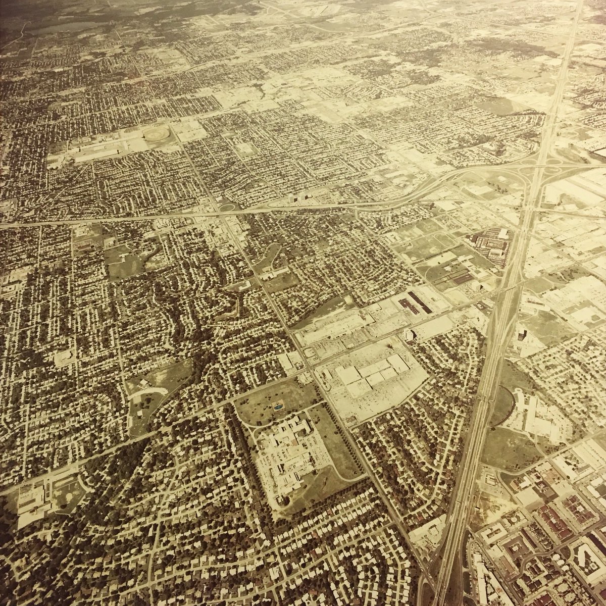 OUTulsa's tweet photo. From the time it was the Amoco Research Center to now, our campus has always been in the heart of Tulsa. #fridaysfind https://t.co/cVvaI3OeuW