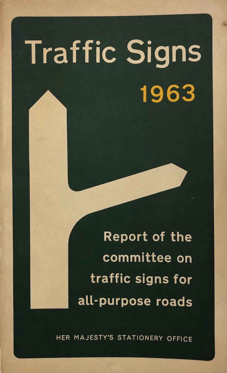 Cover of “Traffic Signs 1963”, the Worboys report