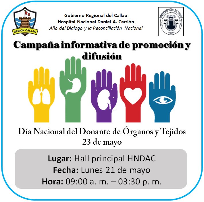 #DonaÓrganosDonaVida” Tomar la decisión de donar tus órganos y tejidos puede salvar la vida de hasta 10 personas.