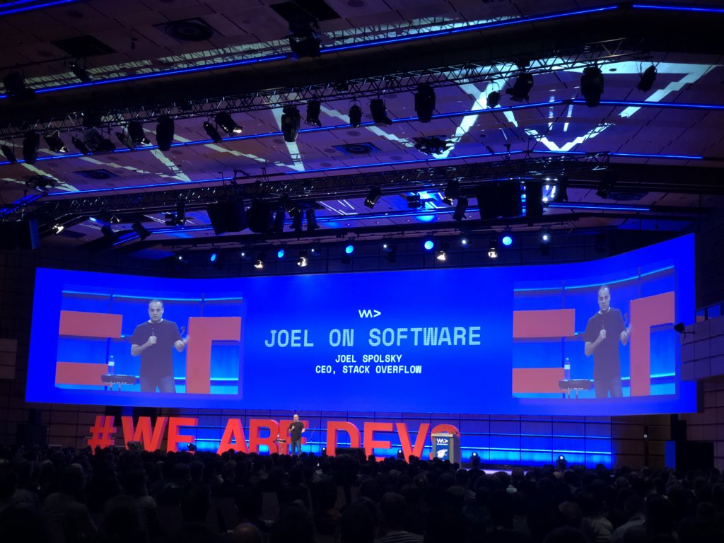 steeens11's tweet image. Great week in Vienna at #WeAreDevs2018 promoting Teams and supporting @StackOverflow