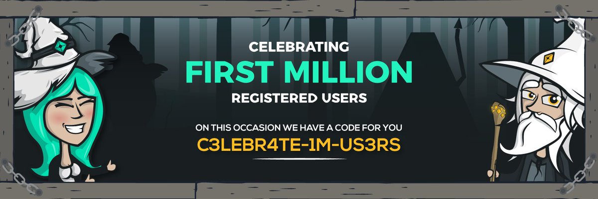 EarnwebOfficial's tweet image. 🎉 Today we have reached more than a 🎊 1 000 000 🎊 of registered users! 🤩 Thank you!
Without you it can&apos;t be possible! ❤
Grab the code: C3LEBR4TE-1M-US3RS
➡ gamehag.com/c/twitt_1m ⬅