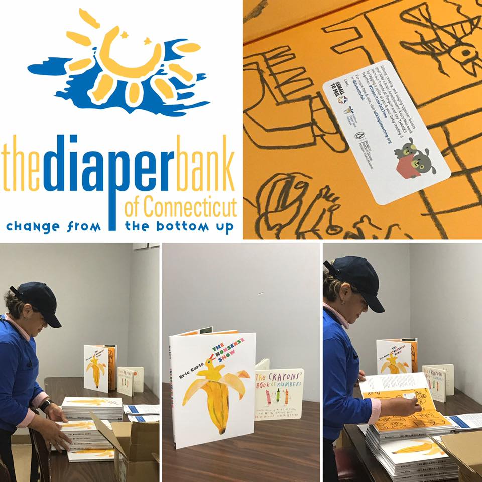 thediaperbankct's tweet photo. #DiaperTimeTalkTime: We’re excited to announce our partnership with @diapernetwork & @2SmallToFail to promote early literacy thru diaper banks! Prepping new books courtesy of @penguinkids & early literacy resources alongside diapers for our #DDN community! #ChangeFromTheBottomUp https://t.co/4yXERUz0v4