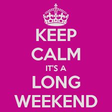 WOOHOO! Happy long weekend to those celebrating Victoria Day on Monday! And don't worry about coming back to work next week - we have tons of great contests for you to look forward to!😉