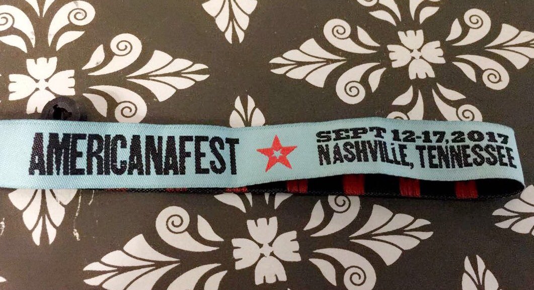 AndiPotts's tweet photo. Cleaning out drawers and found a reminder of my first @AmericanaFest #lookingforwardtothenext #sept2018 #americanamusic #nashville #cantwait #singersongwriter #americanafest2018 #nashvillegirl https://t.co/BsdbKKrYUa