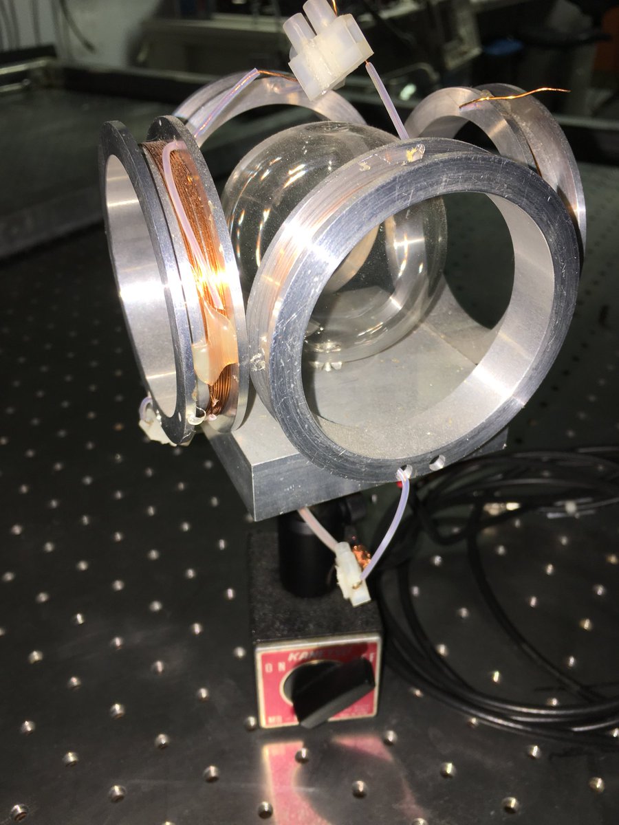 hannah_physics's tweet photo. Another day another cool lab find...this is a rubidium bulb #labdiscoveries https://t.co/P3L94wMP56