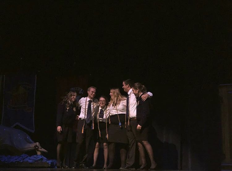 FFA_Moore's tweet photo. One last hug for the 2017-2018 officer team. https://t.co/uSrPGvfbQ6