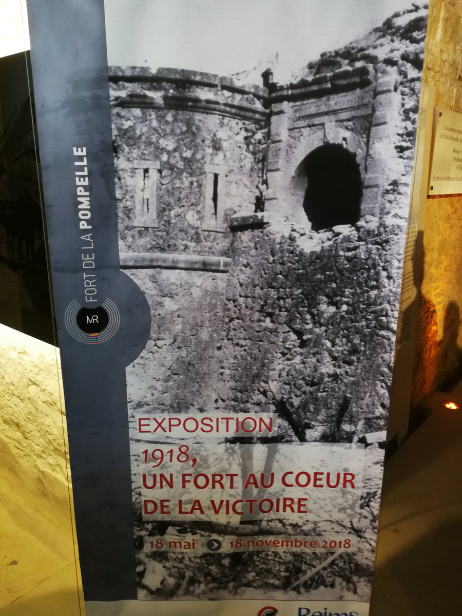 ChristianBruyen's tweet photo. Inauguration de l'exposition "1918, un fort au cœur de la victoire" au fort de la #Pompelle. hommage émouvant aux soldats métropolitains, coloniaux et alliés qui ont défendu #Reims et tenu le front face aux assauts de 1918. @VilledeReims @Prefet51 @Mission1418 @PascaLABELLE https://t.co/FH2Ox2u91b