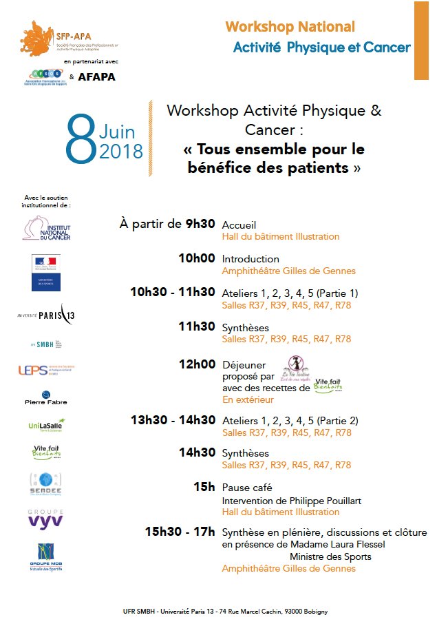Workshop National AP Cancer tweet media