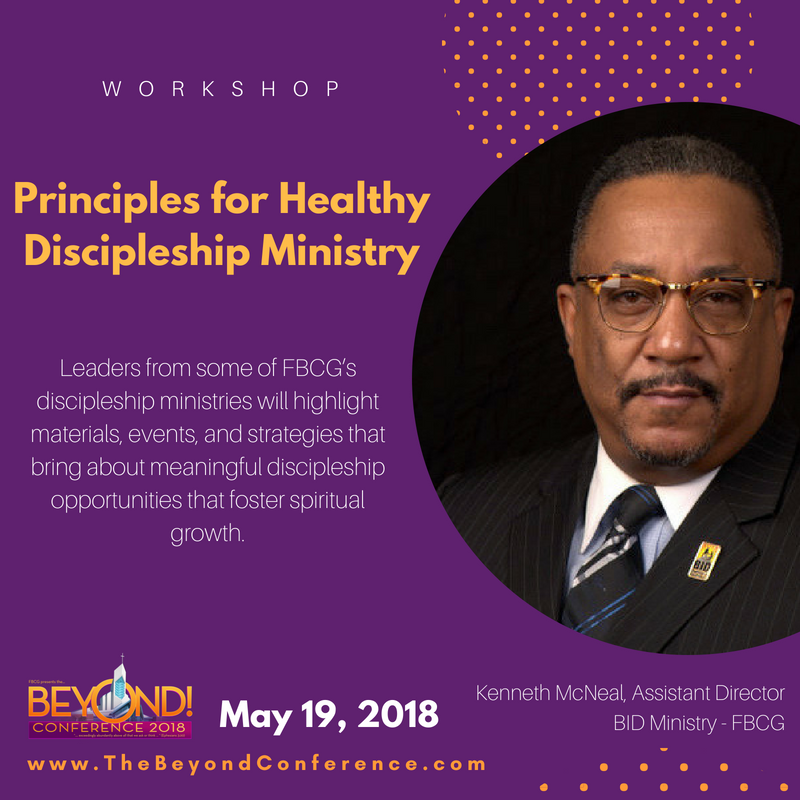 BeyondConLive's tweet photo. Leaders from some of FBCG’s discipleship ministries will highlight materials, events, and strategies that bring about meaningful discipleship opportunities that foster spiritual growth. Register for the BEYOND Conference at https://t.co/l5D5vznJjU. #FBCGLive #BeyondCon18 https://t.co/XhdMRlGWHN