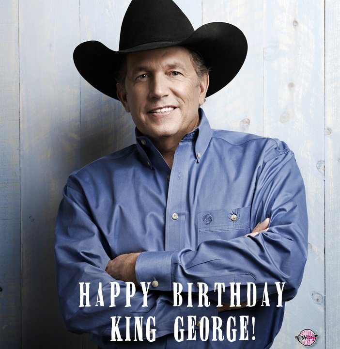 Wishing George Strait a very Happy 66th Birthday today!!!    