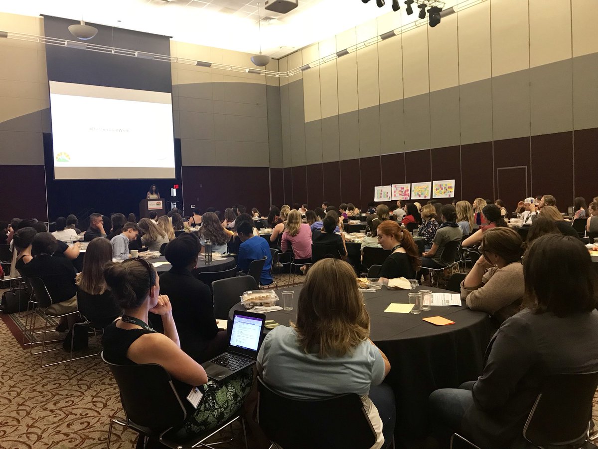 YNPNTriangleNC's tweet photo. “You’re in this room because you’re leaders. Dream big. Big hairy audacious goals. Then put a time limit on it - then beat that by half.” -@jesaverhart #DoTheGoodWork #NonprofitSTRONG https://t.co/n79IhLpEoy