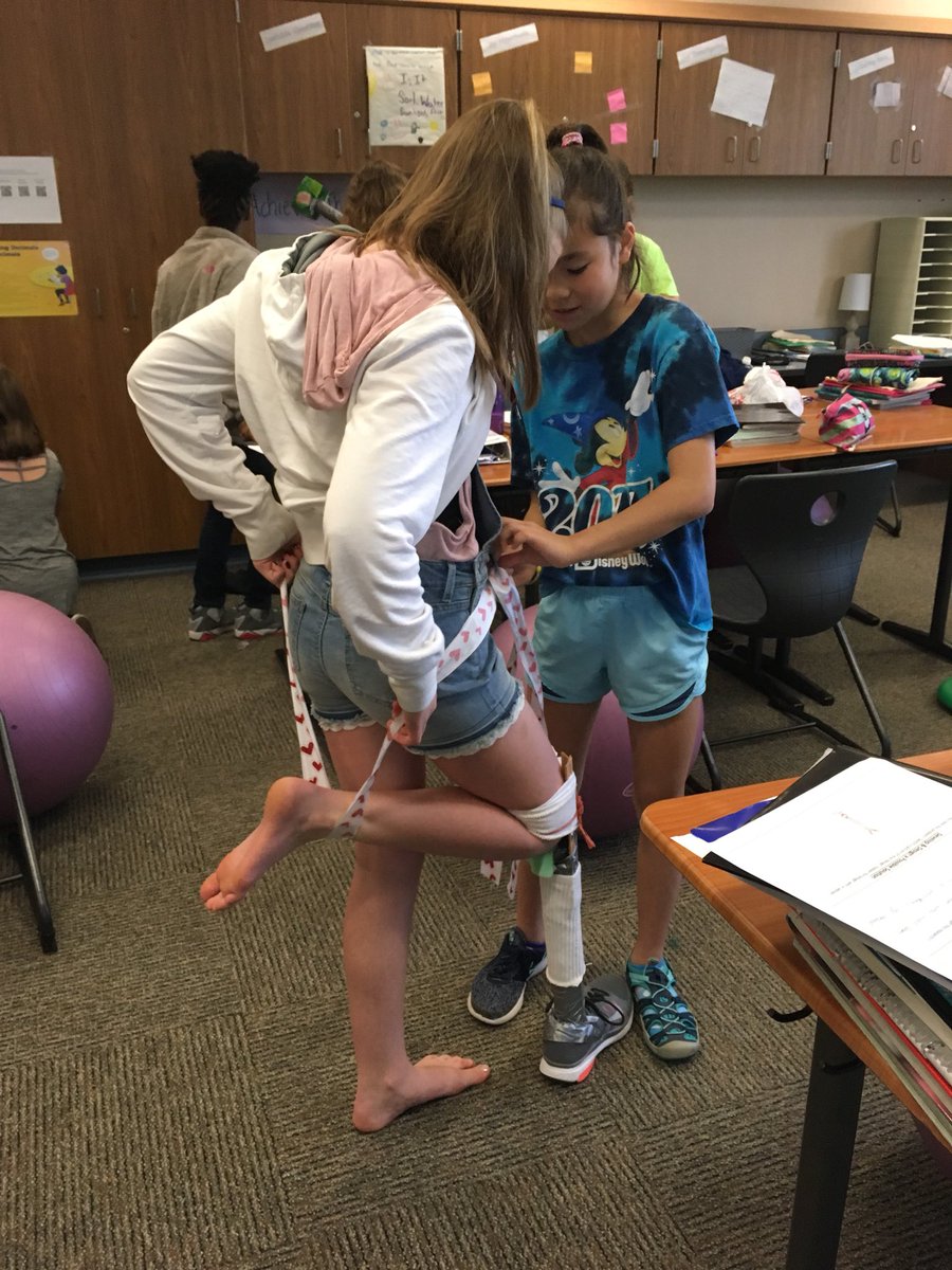 KLothamer's tweet image. Can you design and build a prosthetic leg? These scientists can! #EngineersAtWork @RSIHawks