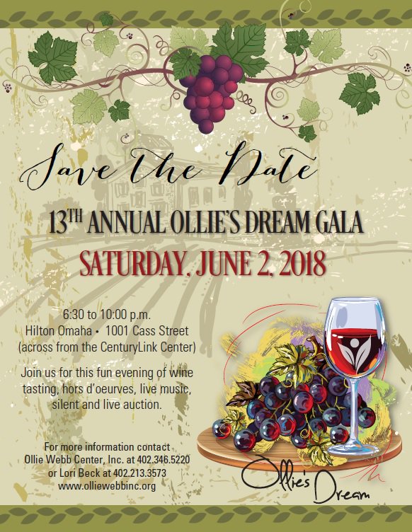 AbrahamCatering's tweet photo. We're a proud charity partner for Ollie Webb Center!  Join us for Ollie's Dream Gala for evening of fun wine tasting, hors d' oeurves, live music, silent and live auctions for an amazing cause!  For more info, visit https://t.co/Z472YagYaN