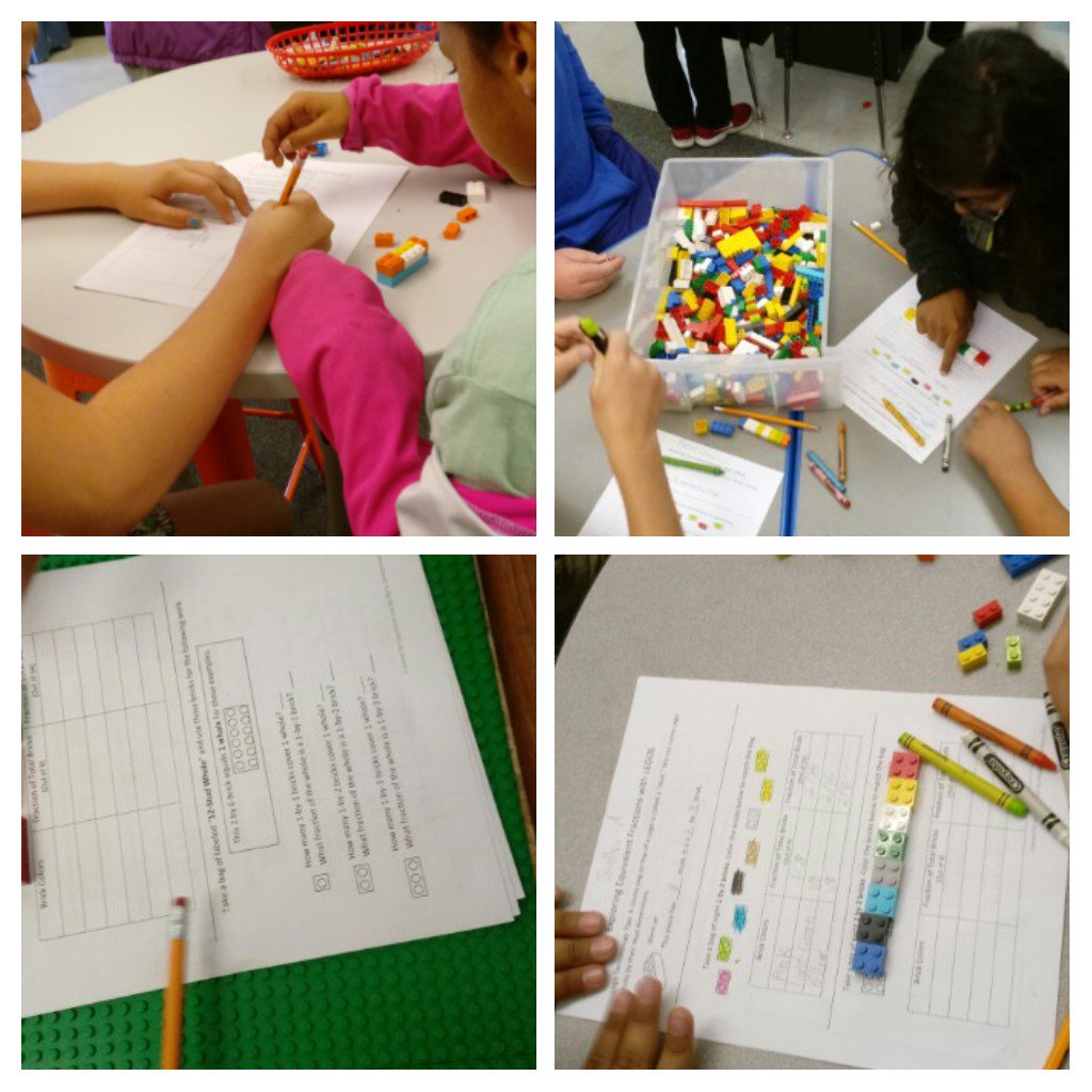 alovesnyder's tweet photo. @ljebullpups Lego fractions in the STEAM lab with @KWest5th Big Buddies today! https://t.co/T3qFuSBOiZ