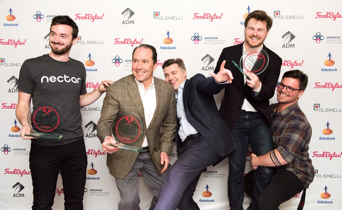 Truly honored to work with food system heroes like SmartCatch, <a href="/nectarbuzz/">Nectar</a>, <a href="/drinksap/">Sap! Beverages</a> &amp; the other @FoodBytes Montreal finalists. Can't wait for FB! NYC! #freshideagroup #foodbytes #foodtech #agtech #startups
foodbytesworld.com/foodbytes-mont…
