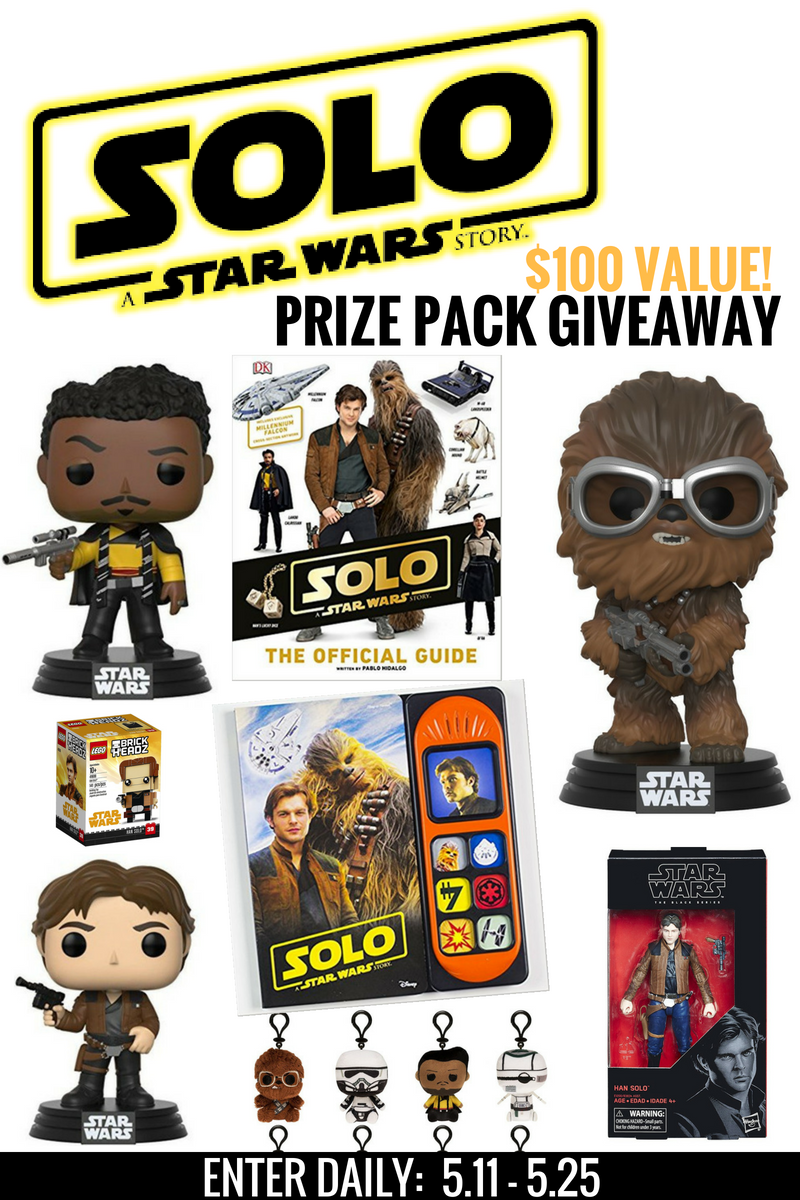 SavvyMamaLife's tweet photo. Giveaway! Enter to win a #HanSolo prize pack: https://t.co/0u6nvcu992. Perfect for any Star Wars fan! #TheHoppingBloggers #Giveaway https://t.co/C446CynC5I