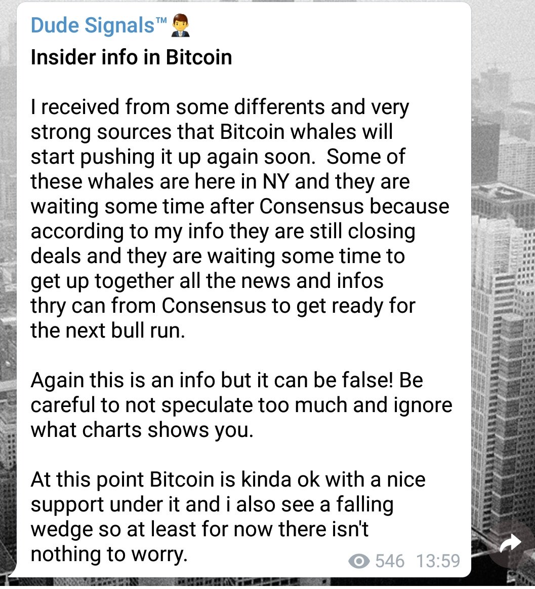 thedude0ne's tweet photo. Bitcoin insider info. https://t.co/JL9Ab0jcLI
