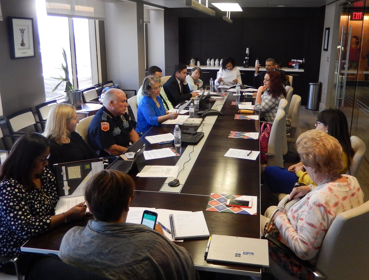 PdNHFoundation's tweet image. Members of the Justice Leadership Council of the @ElPasoBHC discussing mental health issues in the region. #ThinkChange
