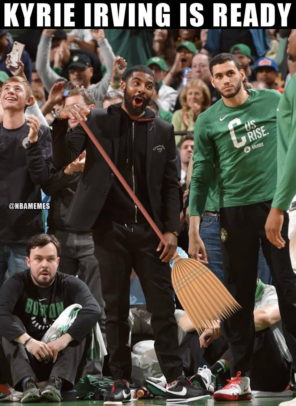 NBA Memes on Twitter "Celtics are about to sweep the Cavs.…